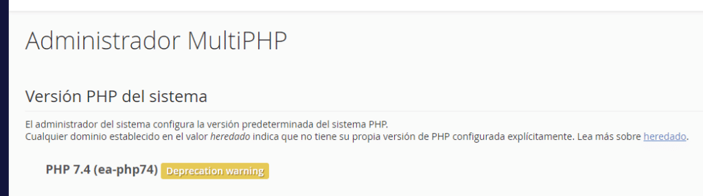 version php multi