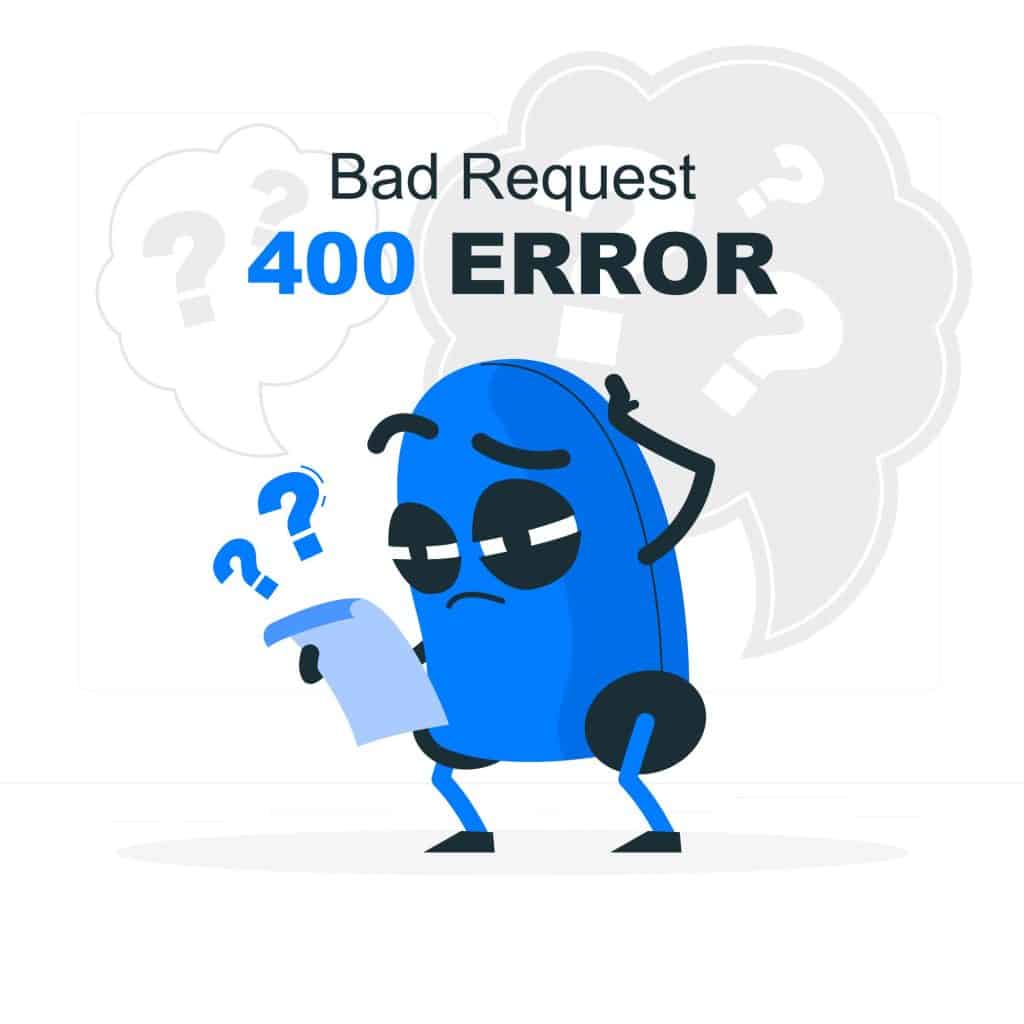 error 400 bad request